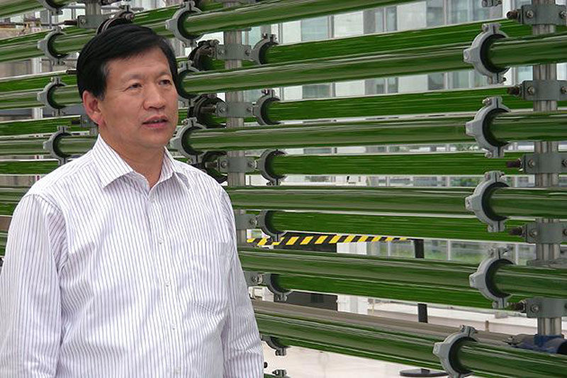 Gan et son équipe de recherche ENN développent des technologies qui transforment les algues en carburants biodiesel à combustion propre attirent l’attention internationale. Gan et son équipe de recherche ENN développent des technologies qui transforment les algues en carburants biodiesel à combustion propre attirent l’attention internationale.