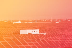 Longyangxia Dam Solar Park – the 850MW plant has the capacity to power up to 200,000 households. Photograph: Tom Phillips/The Guardian Longyangxia Dam Solar Park – the 850MW plant has the capacity to power up to 200,000 households. Photograph: Tom Phillips/The Guardian