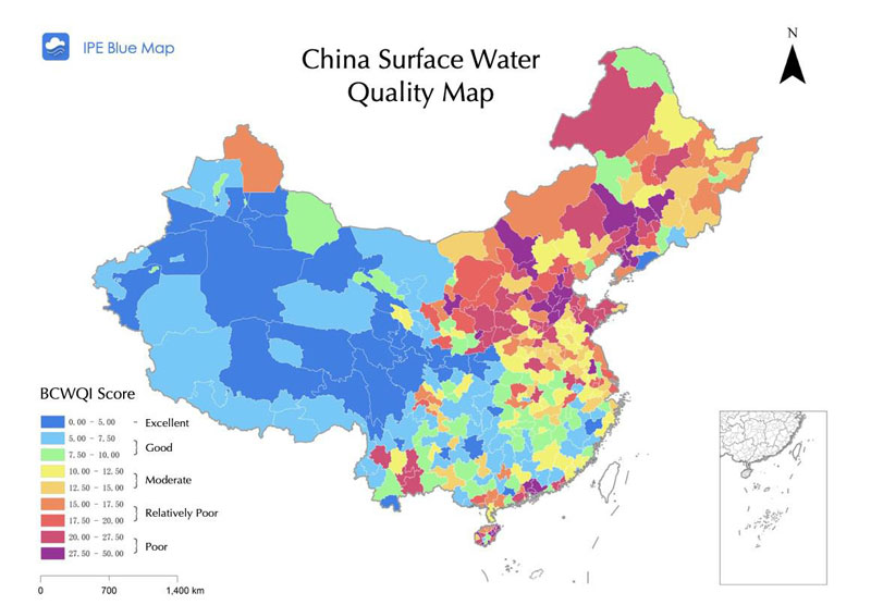 Figure 4. National Surface Water Quality Map