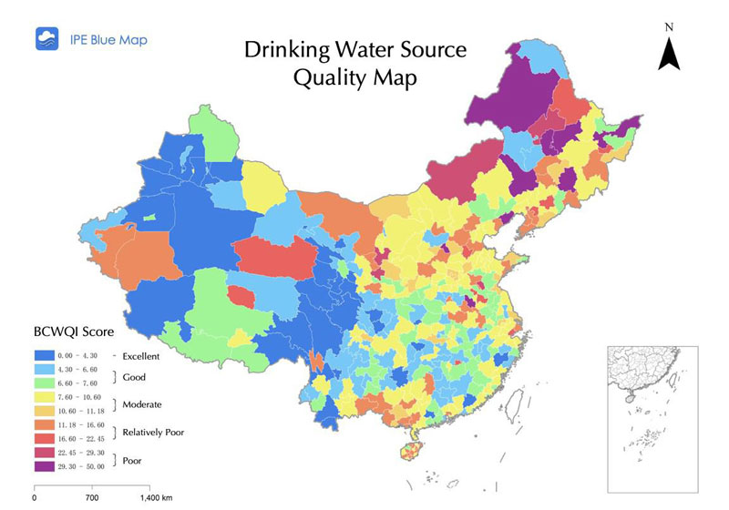 Figure 6. National Drinking Water Quality Map