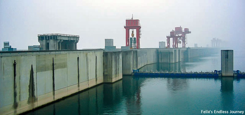 Le barrage des trois gorges.