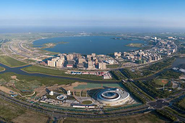 Ligang, en voie de devenir la plus grande ville éponge du monde Ligang, en voie de devenir la plus grande ville éponge du monde