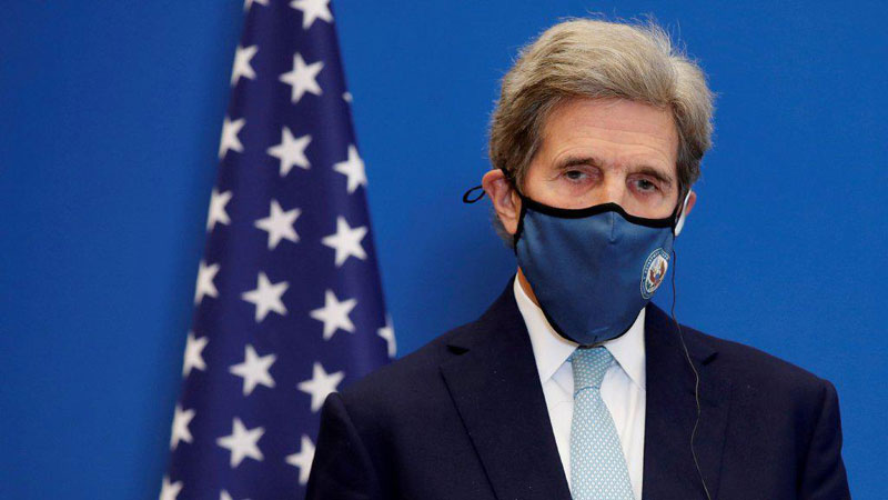 L'émissaire américain pour le climat John Kerry s'est rendu en Chine, devenant le premier haut responsable US à s'y rendre depuis l'élection de Joe Biden. ©REUTERS