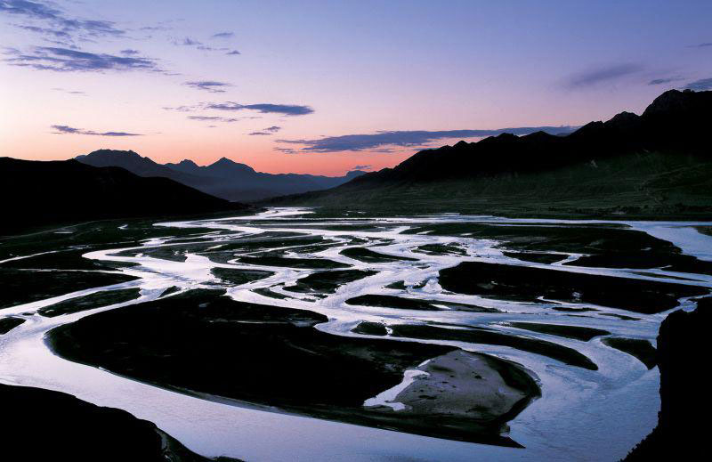 SanJiangYuan, le Jardin des Trois Fleuves, au Qinghai