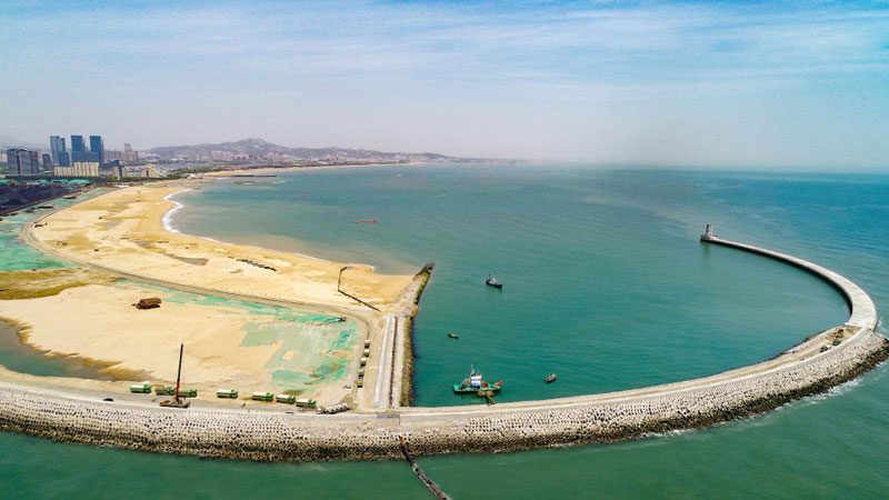 Promenade dans la baie de Rizhao (mai 2019)