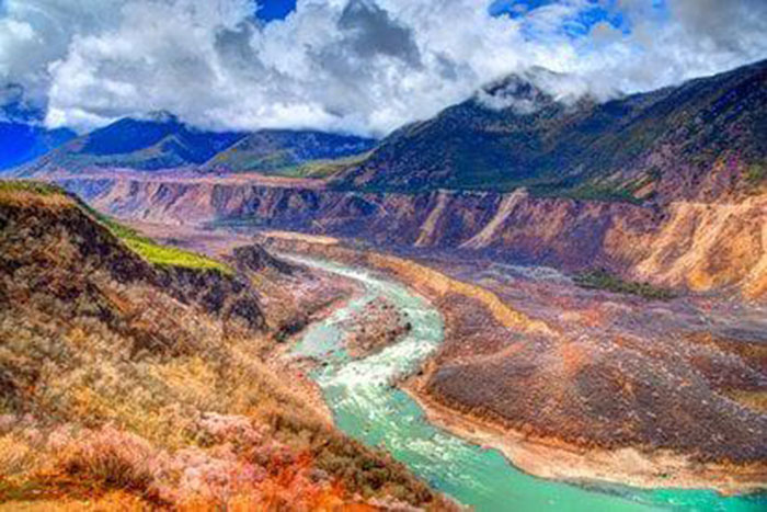 Grand Canyon de Yarlung Tsangpo Grand Canyon de Yarlung Tsangpo