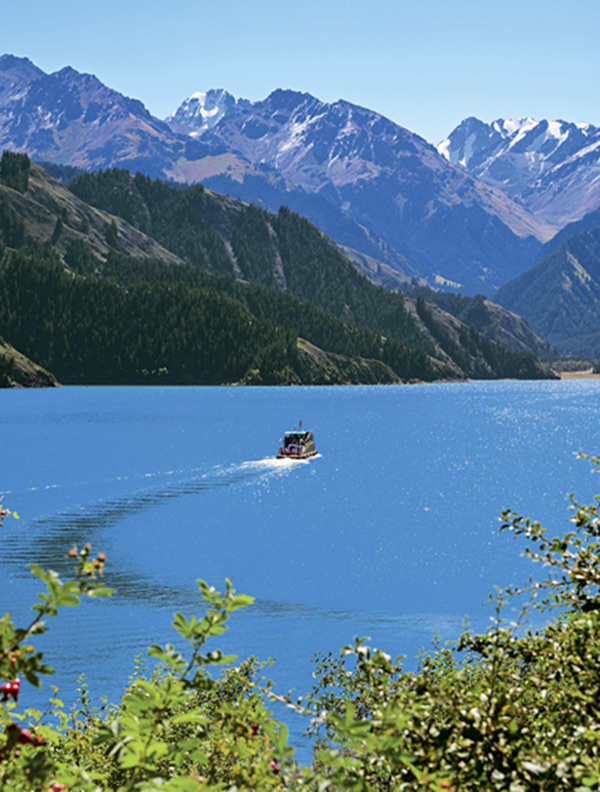 Paysage du lac Tianchi Paysage du lac Tianchi
